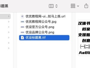 电脑上使用字体安装包的流程图解（一步步教你如何将字体安装包安装到电脑上）