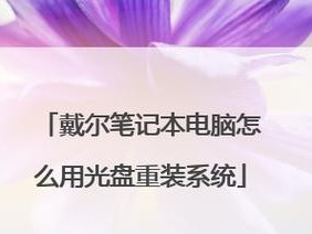 戴尔笔记本电脑重装系统教程（解决戴尔笔记本电脑重装系统时USB无法进入的问题）