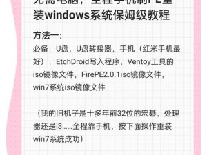 详解如何使用重装系统教程ISO（从下载到安装，轻松搞定系统重装）
