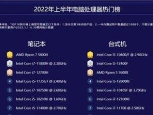 电脑CPU处理器排行榜（2021年最新CPU处理器排行榜及购买指南）