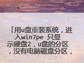 使用U盘重装Win7系统教程（快速、方便的重装Win7系统方法）