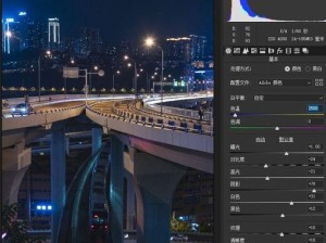 电脑单反夜景调色教程（通过调整色彩平衡与亮度对比，让夜景瞬间变得生动夺目）